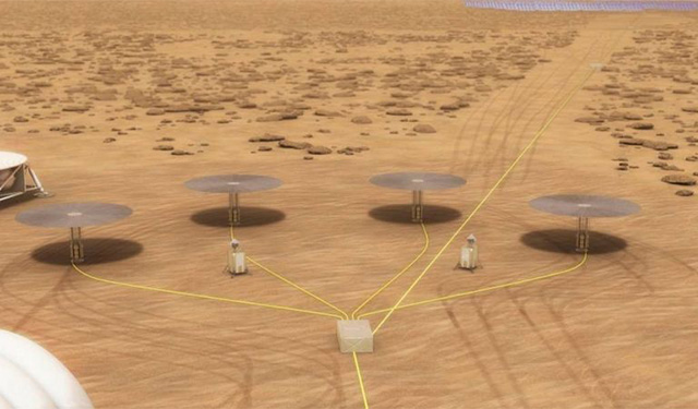 Mockup Martian Base