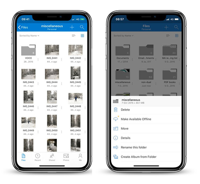 OneDrive for iOS