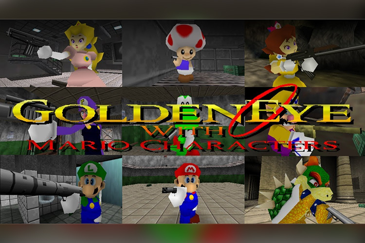 Goldeneye With Mario Characters Nintendo 64 N64 Video Game. -  Denmark