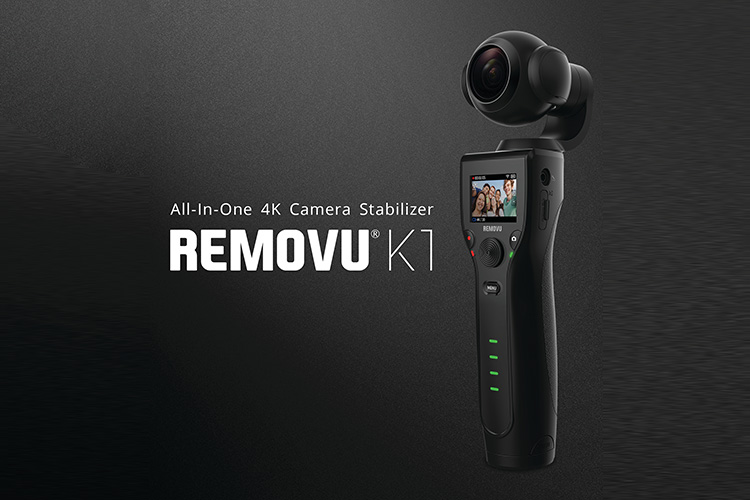 Removu Shows Off Its Self-Stabilizing Handheld 4K Camera at CES 2018