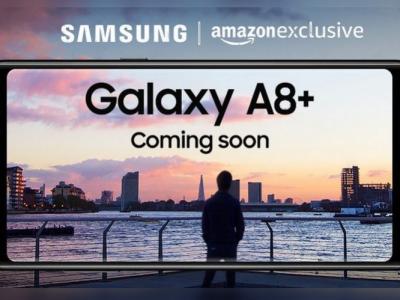 Samsung’s Upcoming Galaxy A8+ Slated to Be an Amazon Exclusive Smartphone