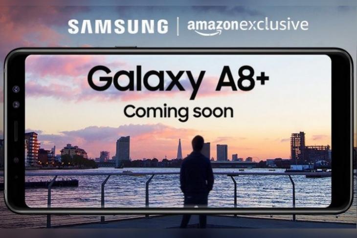 Samsung’s Upcoming Galaxy A8+ Slated to Be an Amazon Exclusive Smartphone