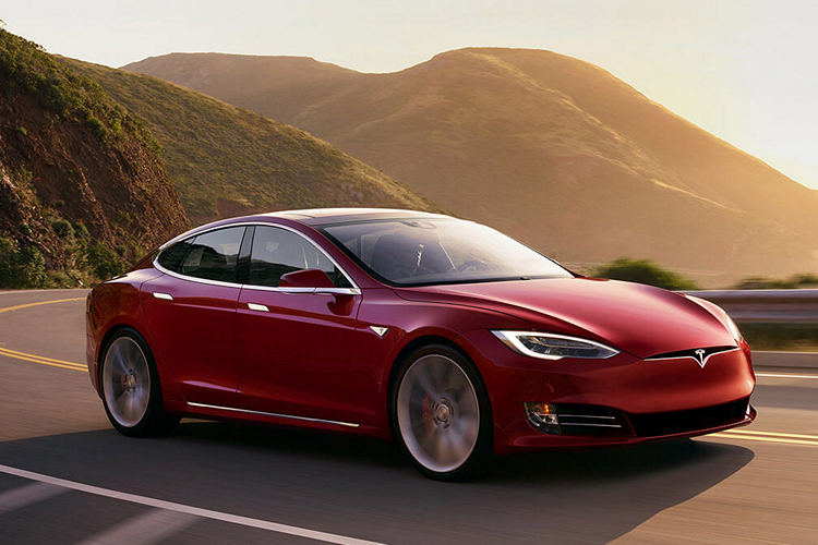 Tesla Model S website