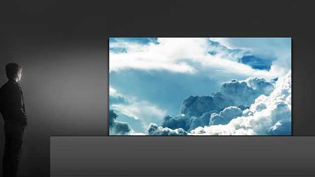 Samsung's stunning 'The Wall' MicroLED TV 