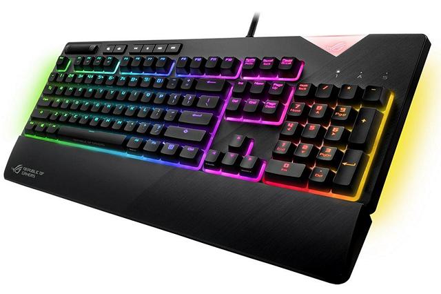 Asus Adds Strix Flare Keyboard, Aura RGB Terminal to Its Gaming Roster