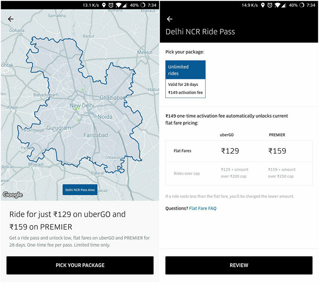Uber Announces Flat-Rate Ride Packages Starting at ₹129 in 7 Indian Cities