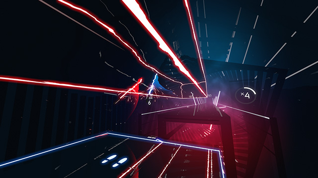 beat saber gameplay image