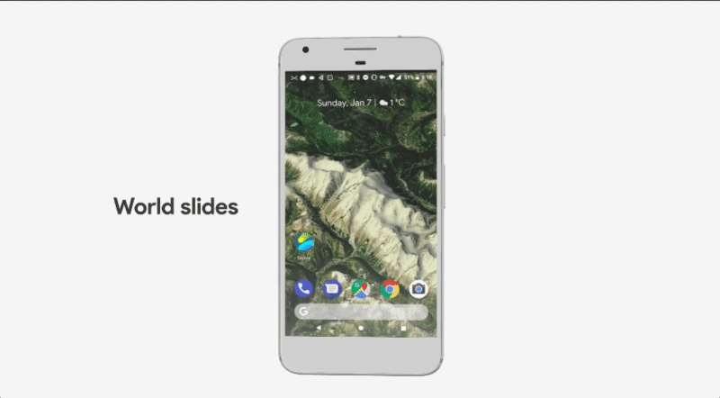 Create Google Earth-Styled Live Wallpapers Using Your GPS Location With This App