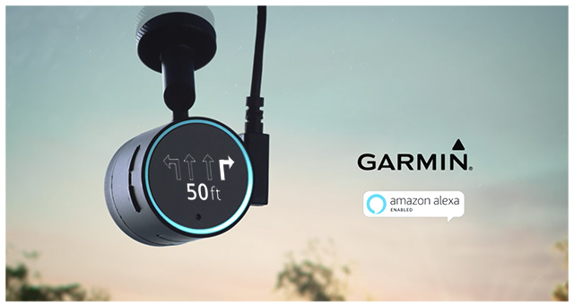 Garmin Speak Plus Brings Alexa to Car GPS and Dashcam