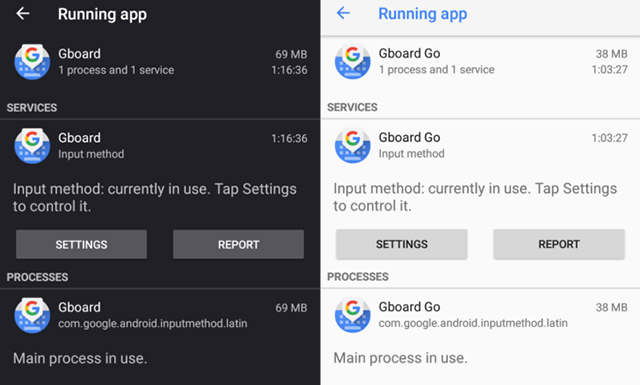 Lite Version of Gboard Points At Nearing Android Go Launch