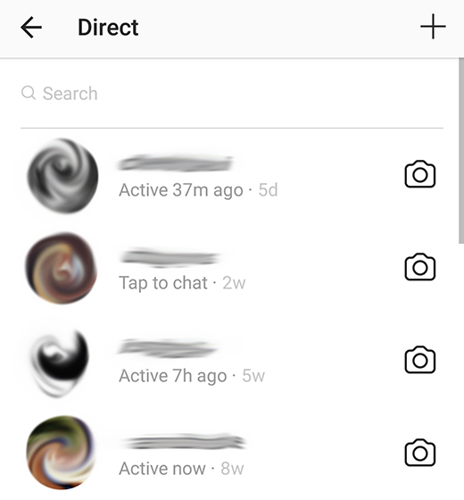 Instagram Now Shows Activity Status for Users in Direct Messages