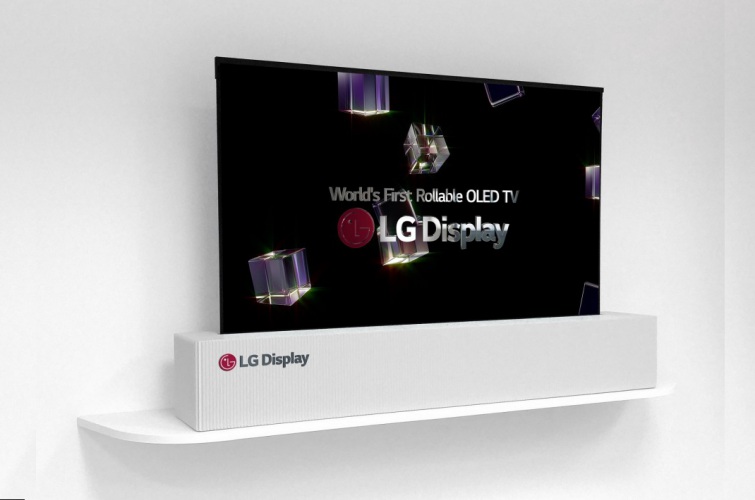 lg display rollable tv