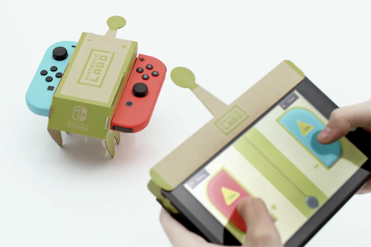 This Unique Set of DIY Cardboard Accessories Turns Nintendo Switch into Remote Controlled Toys