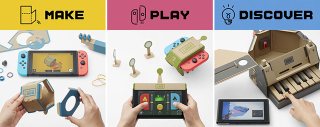 This Unique Set of DIY Cardboard Accessories Turns Nintendo Switch into Remote Controlled Toys