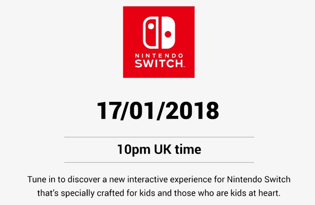 nintendo switch event