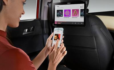 Ola Bets Big On In-Cab Entertainment and Productivity System "Ola Play"