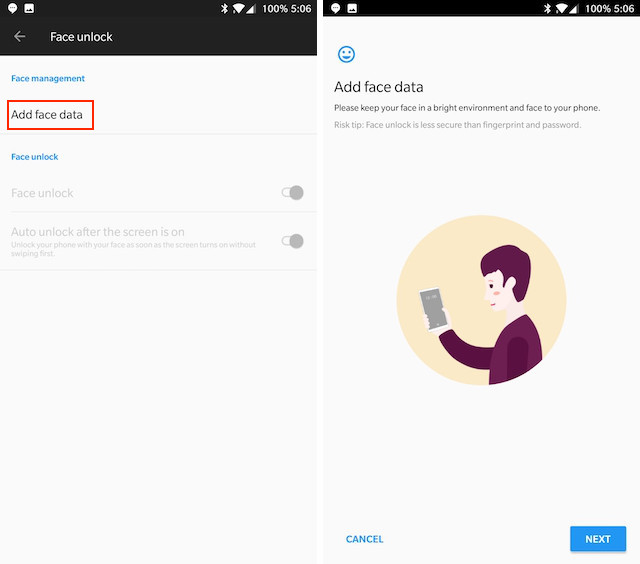 oneplus 5 face unlock step 5 edited
