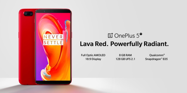 oneplus 5T red india launch