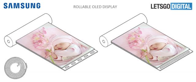 Samsung Patents A Cylindrical Scroll-like Device With Rollable Display