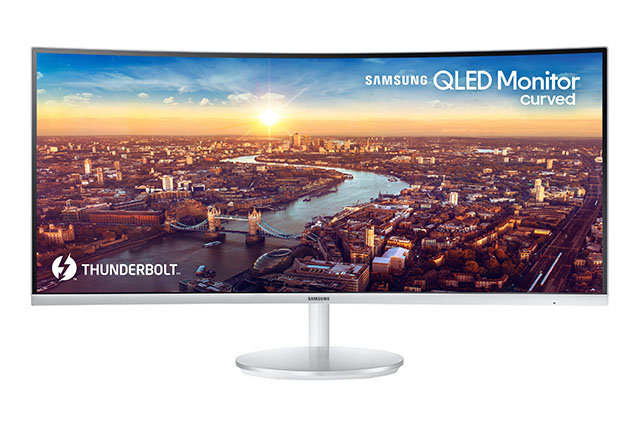 Samsung Unveils the First Curved Display With Thunderbolt 3 Ahead of CES 2018