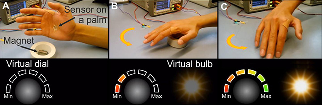 Thin Electronic Tattoo Makes Your Palms The New Remote Control