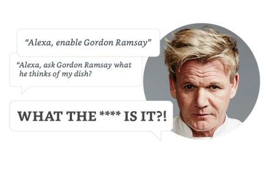 Alexa’s Gordon Ramsay Skill is Here to Destroy Your Sandwich, And Morale Too
