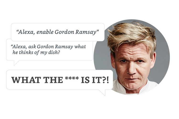 Alexa’s Gordon Ramsay Skill is Here to Destroy Your Sandwich, And Morale Too