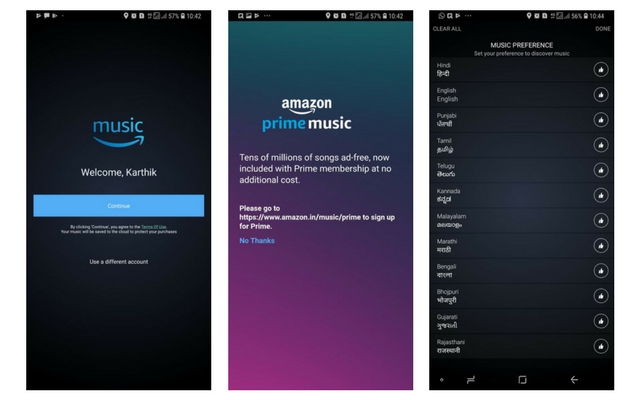 Amazon Prime Music Launched in India; Included in Amazon Prime Subscription