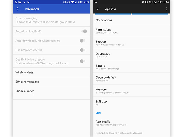 Android Messages No RCS