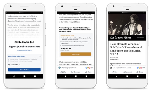 Facebook Resolves Apple Paywall Dispute; To Roll Out News Subscription on iOS
