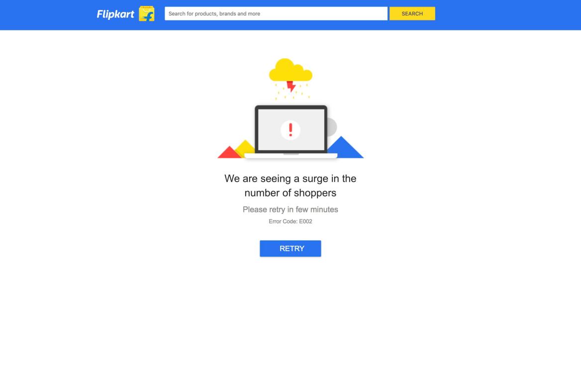 Flipkart Down