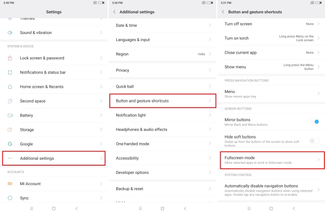 redmi note 5 pro sound settings