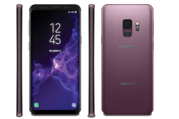 Galaxy S9 and S9+ Renders Leaks in Lilac Pink, Full Color Palette Revealed