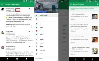Google Play Store Update Brings Notification Section and Public Edit History of Reviews
