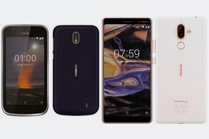 High-res Images of the Upcoming Nokia 7 Plus, Entry-level Nokia 1 Leaked