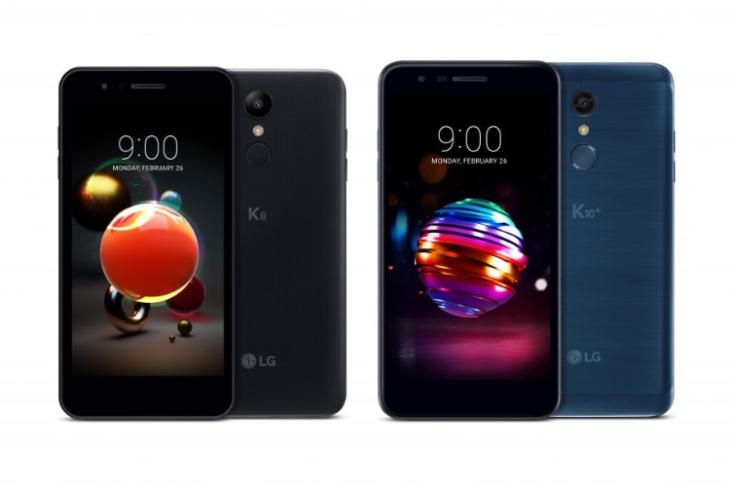 LG Unveils 2018 Edition of K8 AND K10 Series Smartphones