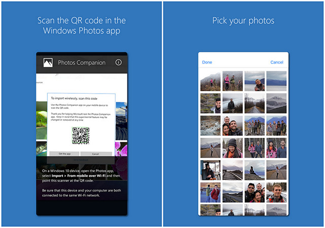 Microsoft ‘Photos Companion’ App on Android and iOS Instantly Transfers Images, Videos to your PC