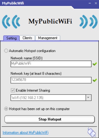 mypublicwifi not working