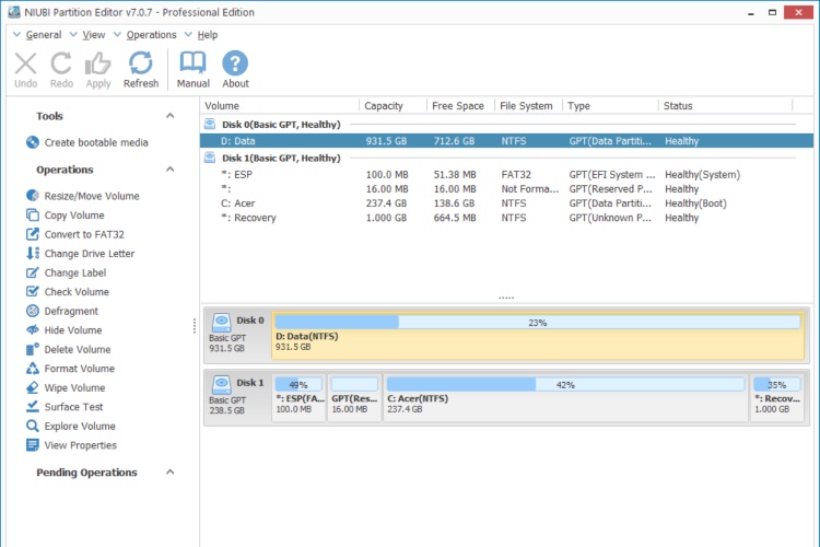 NIUBI Partition Editor Review Manage Your Windows Partitions Easily