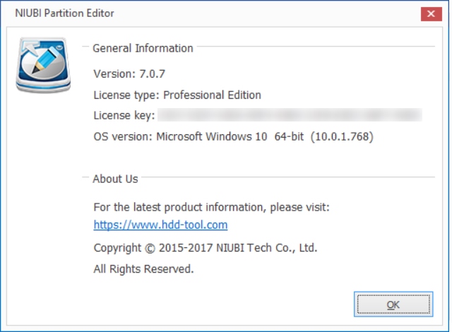 NIUBI Partition Editor Pro / Technician 9.7.3 download the last version for windows