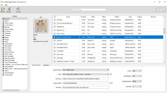 TuneFab Apple Music Converter Main Interface