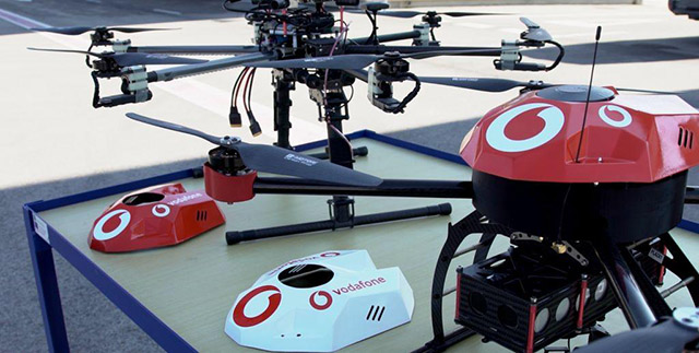 Vodafone Tests Air Traffic Control System for Drones Using 4G Network