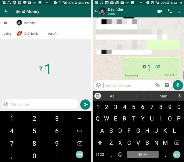How to Get WhatsApp Payments on Android or iOS | Beebom