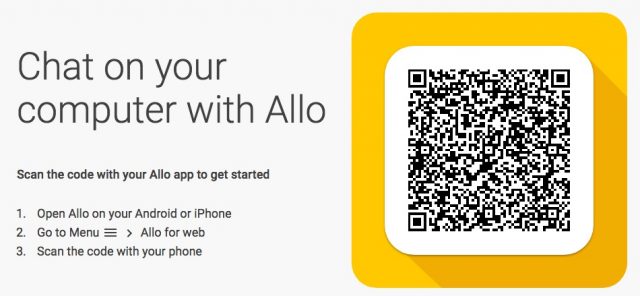 allo web android messages