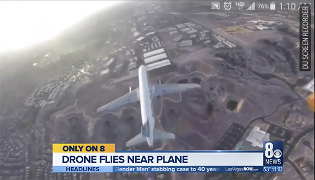 Viral Video of a Drone Nearly Missing a Passenger Flight Draws Criticism