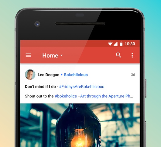 google+ new android
