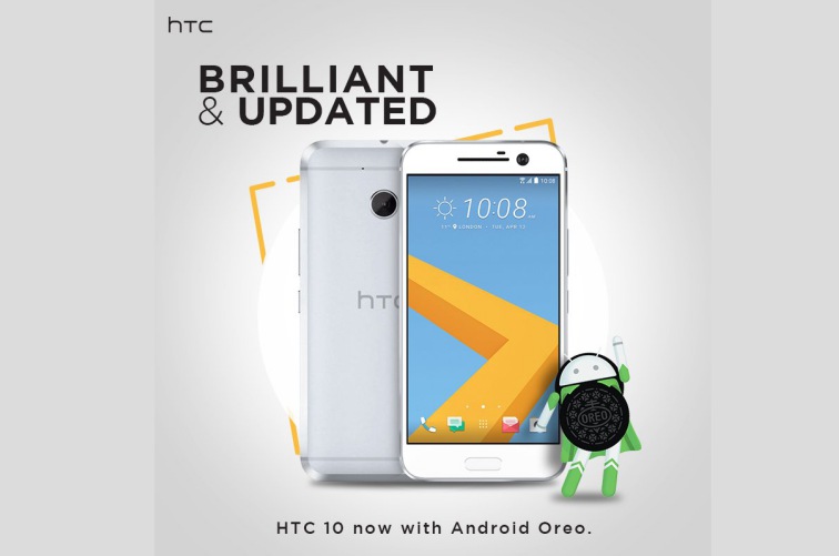 htc 10 oreo