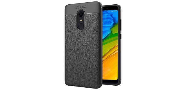 hupshy leather redmi note 5 case