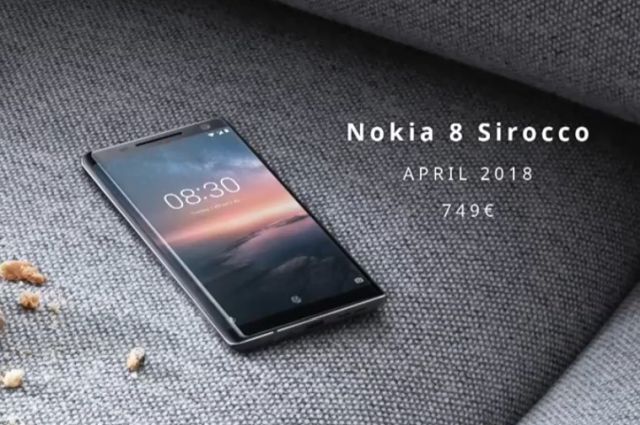NOkia 8 Sirocco Pricing and availability