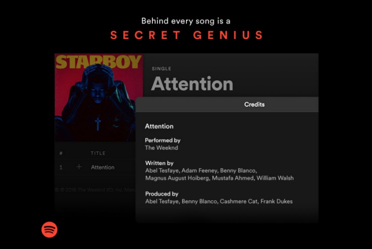 spotify songwriter credits